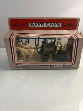 1983 Lledo Days Gone C.W.R. Fire Brigade Swindon Horse-Drawn Pumper (Model DG5)